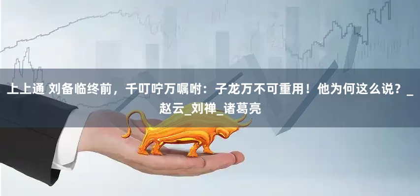 上上通 刘备临终前，千叮咛万嘱咐：子龙万不可重用！他为何这么说？_赵云_刘禅_诸葛亮