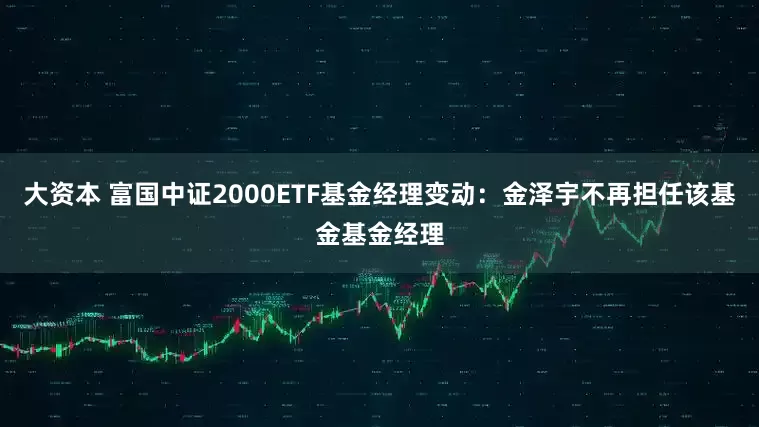 大资本 富国中证2000ETF基金经理变动：金泽宇不再担任该基金基金经理