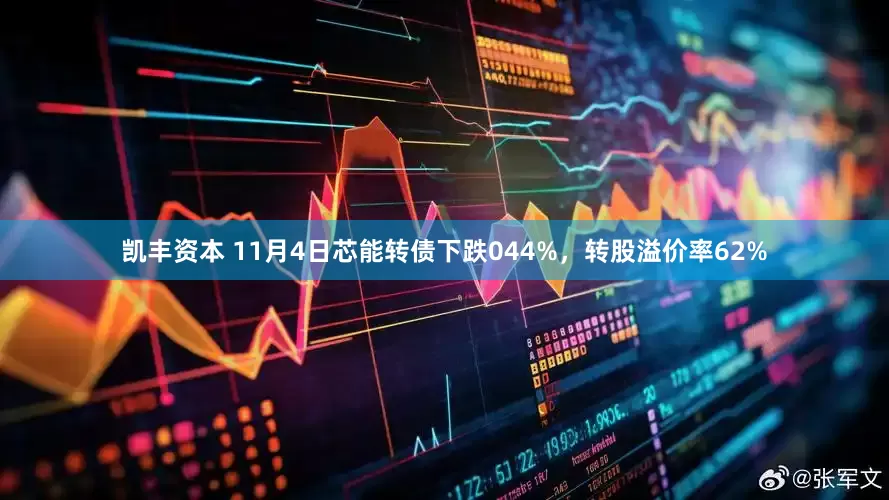 凯丰资本 11月4日芯能转债下跌044%，转股溢价率62%